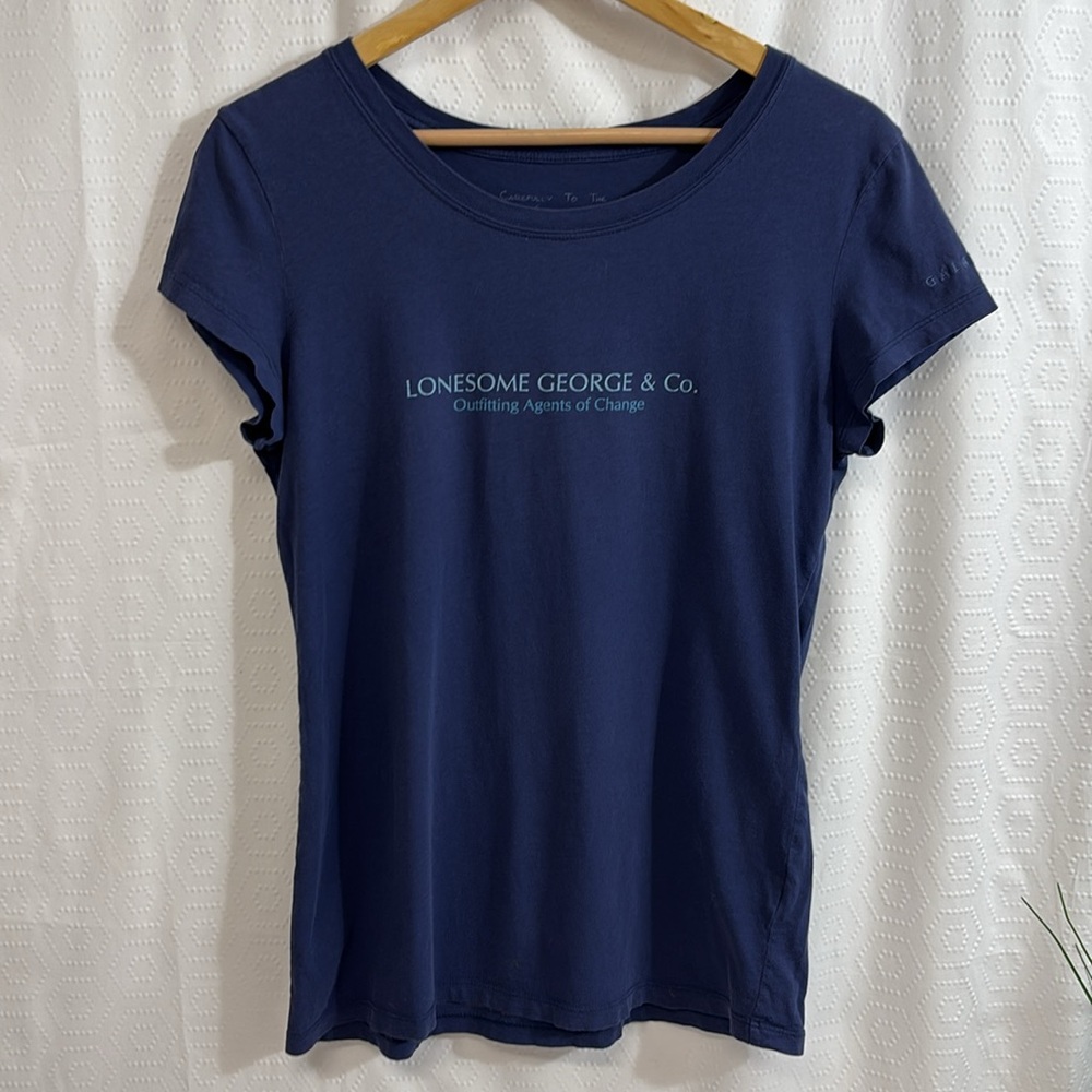 Lonesome George & Co. Royal Blue T-Shirt organic cotton